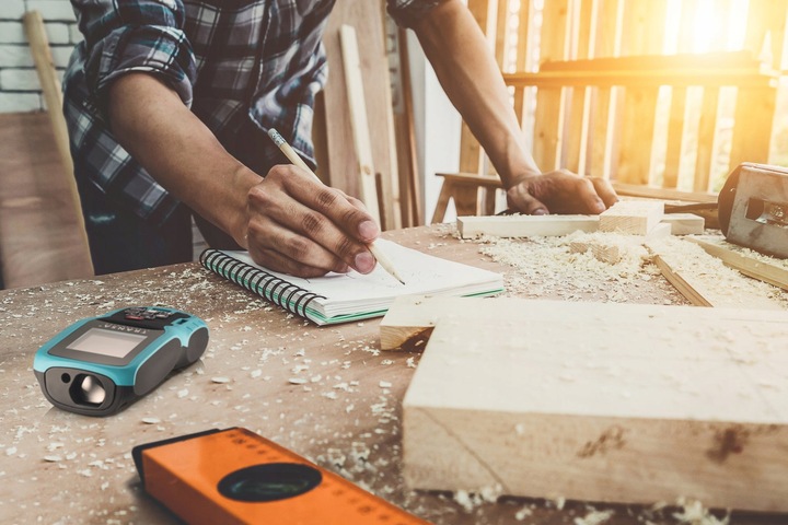 Dalmierz laserowy 100M Cyfrowy miernik odległości LCD Transa