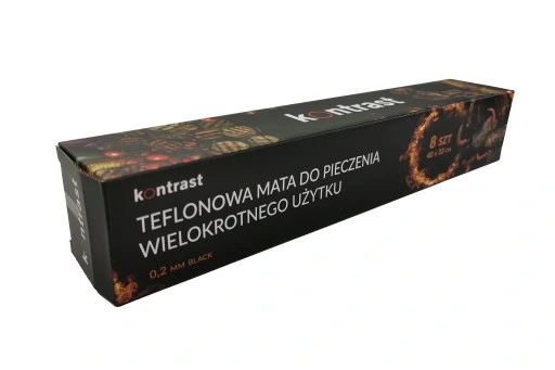 12x MATA TEFLONOWA DO PIECZENIA PIEKARNIKA NA GRILL DO PIECZENIA