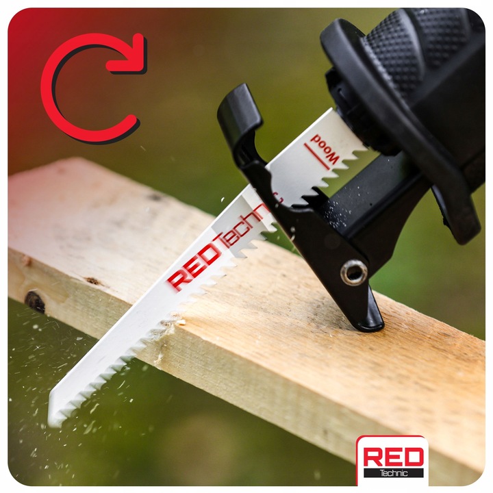 PIŁA SZABLASTA WYRZYNARKA LISI OGON ELEKTRYCZNA 1800W 12 X NÓŻ