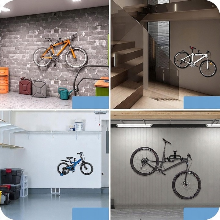 WIESZAK NA ROWER ŚCIENNY DO 25 KG UCHWYT ROWEROWY HAK NA ROWERY DO ROWERU