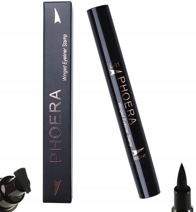 MARKER PISAK DO OCZU MAKIJAŻ KOCIE OKO EYELINER DWUSTRONNY WODOODPORNY