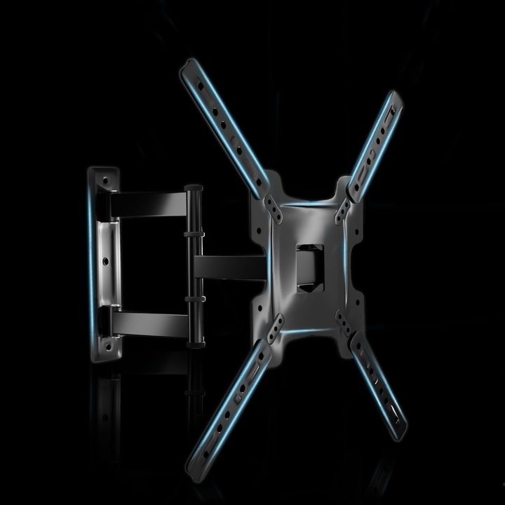 OBROTOWY UCHWYT DO TELEWIZORA ŚCIENNY Wieszak TV UNIWERSALNY 17-56