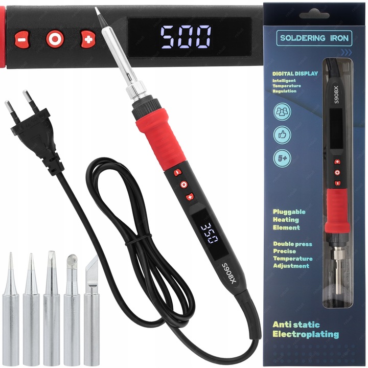 MOCNA LUTOWNICA PRECYZYJNA 900M +5 GROTÓW REBALL S908X 80W NOWY MODEL