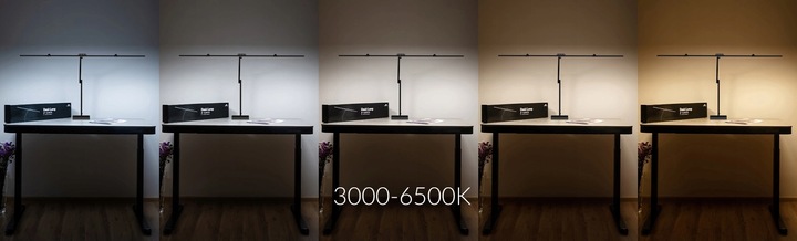 Lampka biurkowa LED Lampa bezcieniowa Kreślarska Glow D8 REGULACJA