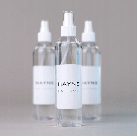 PŁYN DO CZYSZCZENIA OKULARÓW HAYNE LENS 240ML + 30 ML + ŚCIERECZKI