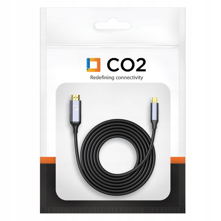 CO2 KABEL MINI DISPLAYPORT HDMI 2.0 PRZEWÓD MINI DP HD 240HZ 4K 60HZ HDR 3M
