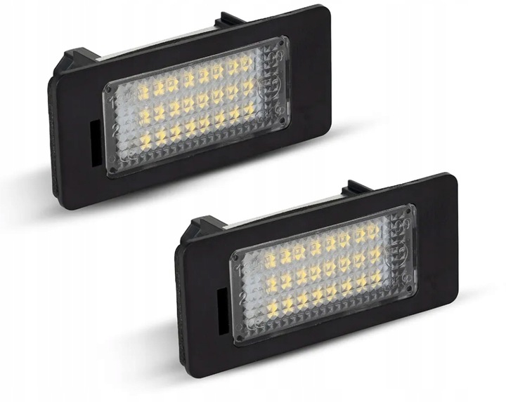 PODŚWIETLENIE TABLICY REJESTRACYJNEJ LED BMW E90 E91 E60 E61 X5 X6 E39