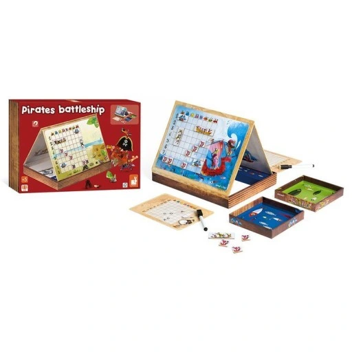 JANOD Gra magnetyczna Statki Pirat Battleship
