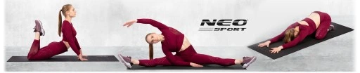 DUŻA MATA DO ĆWICZEŃ JOGI YOGA FITNESS GRUBA 1,5cm