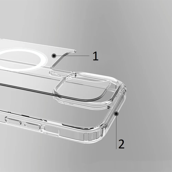 ETUI DO IPHONE 12 MINI | MAGSAFE PANCERNE CASE | OBUDOWA +SZKŁO HARTOWANE