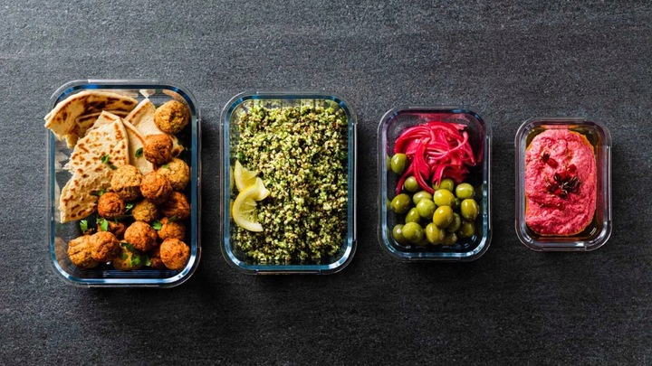 LUNCH BOX Pojemniki na żywność szklane zestaw pojemnik szklany do