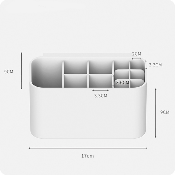 Uchwyt na szczoteczki do zębów Organizer Łazienkowy Pojemnik Wieszak Kubek