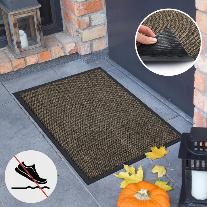 WYCIERACZKA POD DRZWI ZEWNĘTRZNA WEJŚCIOWA 80x120 DUŻA MATA DO BUTÓW