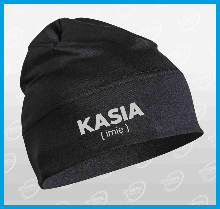 Czapka termoaktywna- DOWOLNY NAPIS