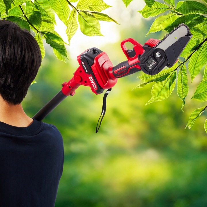 Pilarka Akumulatorowa Z WYSIĘGNIKIEM 2,5m Piła Łańcuchowa 20V 800W 2