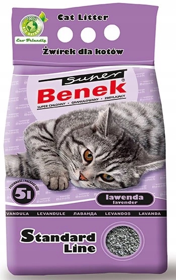 Super Benek Standard Lawenda 10L Active