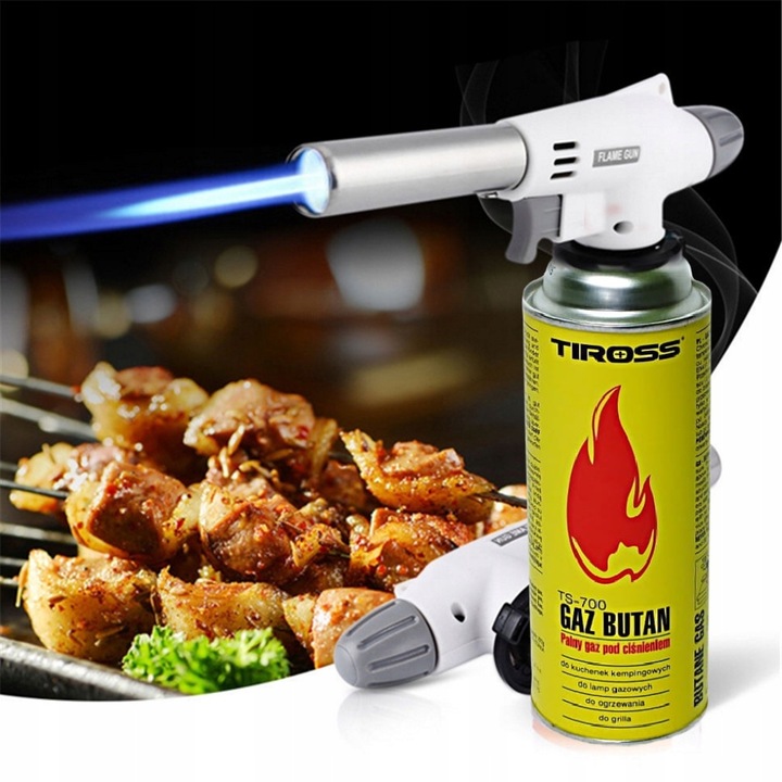 Palnik gazowy 1230 W + 6 × Kartusz gazowy 400 ml 227 g