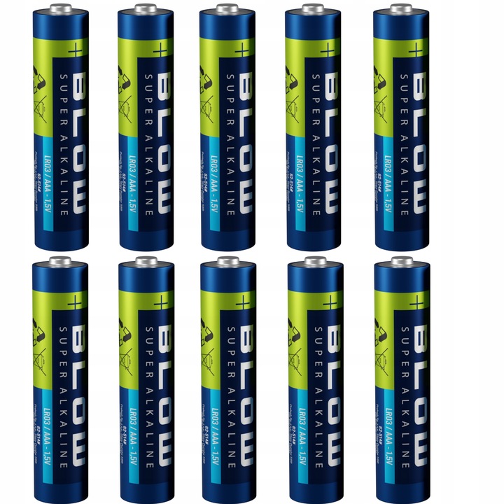 40x BATERIA BATERIE AAA LR3 R3 PALUSZKI ZESTAW MOCNA