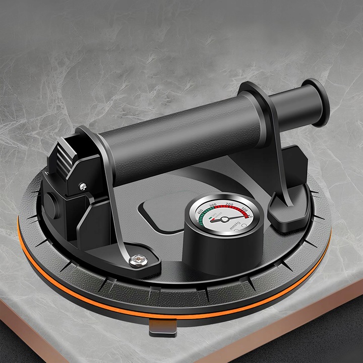 PRZYSSAWKA PRÓŻNIOWA UCHWYT DO PŁYTEK GLAZURY SZYB Z POMPKĄ I