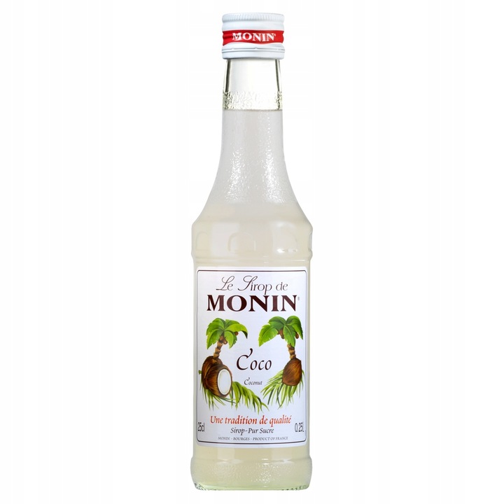 Syrop smakowy MONIN COCONUT - kokosowy 250 ml