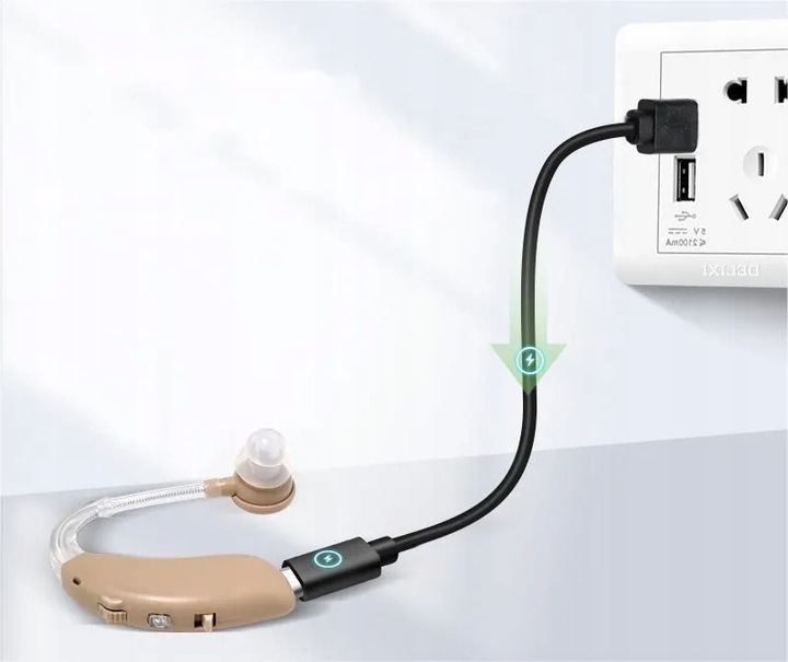 APARAT SŁUCHOWY CERTYFIKOWANY AKUMULATOR WZMACNIACZ SŁUCHU LANDMED