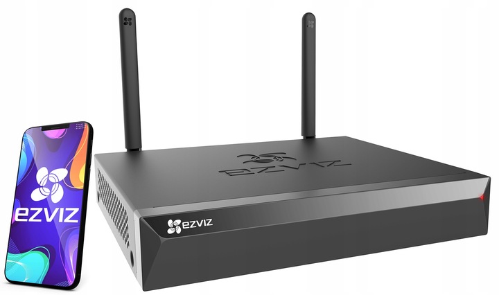 Zestaw do Monitoringu WiFi EZVIZ 6x C8c 2MP 1080p Rejestrator 8 Kanałów