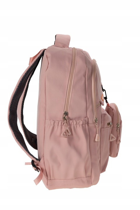 PLECAK damski męski SZKOŁA 25L LEKKI PODRÓŻNY TURYSTYCZNY różowy POJEMNY