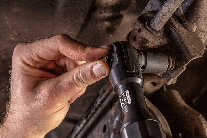 NEO TOOLS KLUCZ UDAROWY PNEUMATYCZNY KĄTOWY GRZECHOTKA 88Nm 1/2''