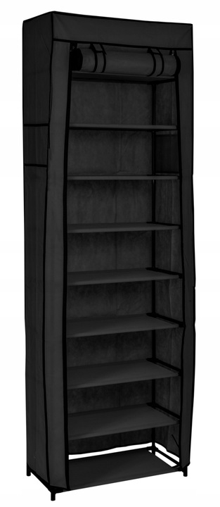 SZAFKA NA BUTY TEKSTYLNA SKŁADANA REGAŁ STOJAK PÓŁKI SŁUPEK ORGANIZER