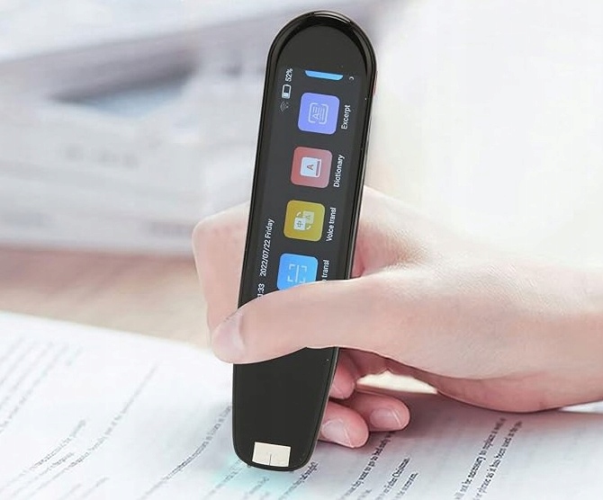 TRANSLATOR TŁUMACZ JĘZYKÓW DŁUGOPIS ELEKTRONICZNY SKANER TEKSTU I MOWY