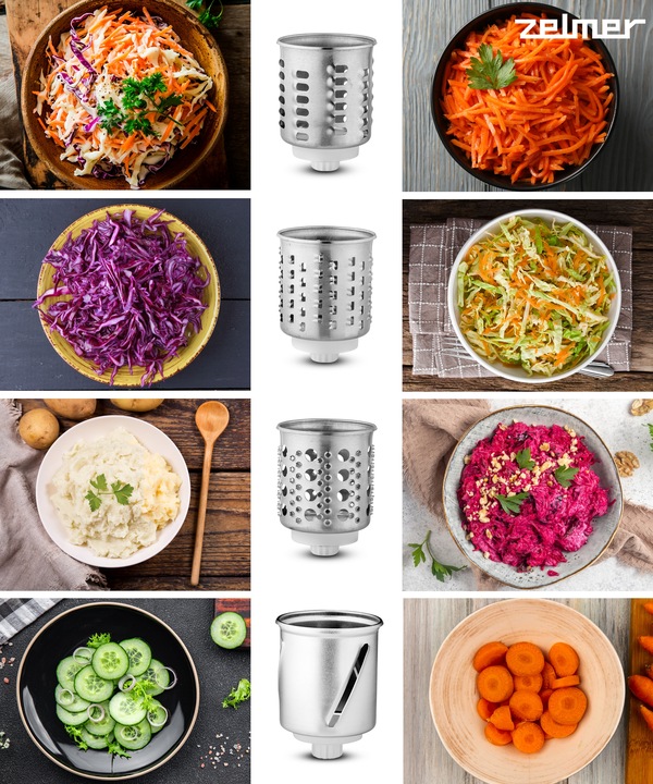 MASZYNKA DO MIELENIA MIĘSA ZELMER SZATKOWNICA WYCISKARKA WOLNOOBROTOWA