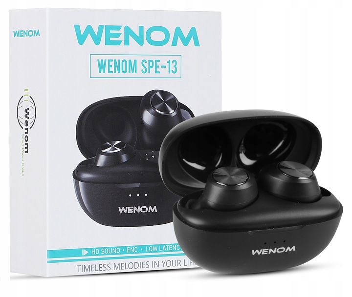 Słuchawki bezprzewodowe Bluetooth Dwa Mikrofony wodoodporne wodoodporne SPE