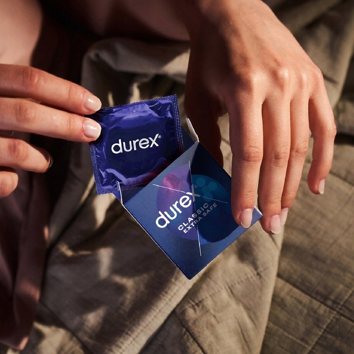 Prezerwatywy Durex EXTRA SAFE pogrubione nawilżane bezpieczne 24 szt.