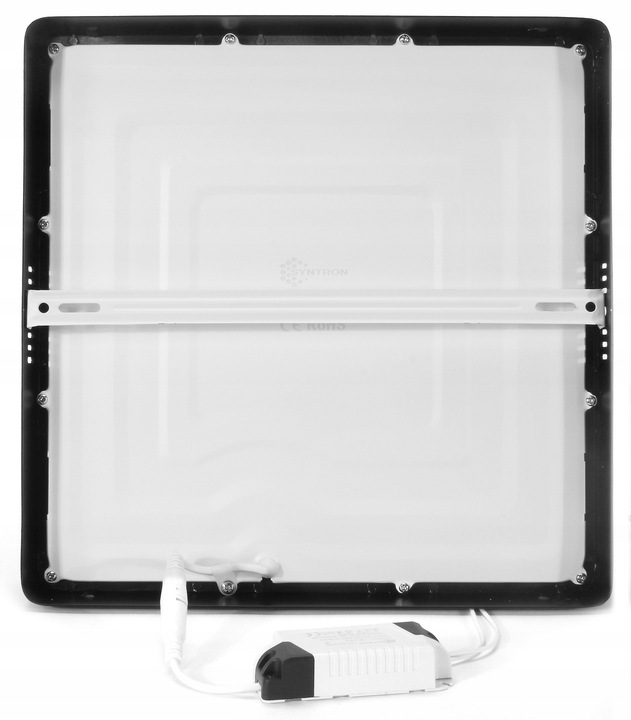 PANEL PLAFON LED NATYNKOWY 24W KWADRAT CCD Czarny