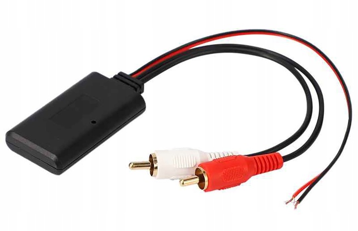 ADAPTER BLUETOOTH DO RADIA SAMOCHODOWEGO MODUŁ AUX RCA CINCH ANDROID