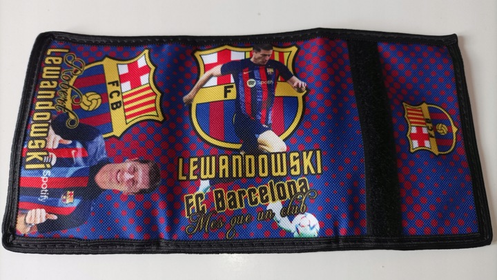 Saszetka Nerka + Portfel LEWANDOWSKI FC BARCELONA
