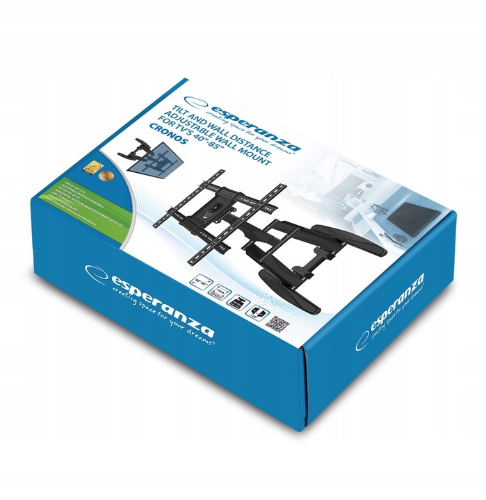 UCHWYT do TV esperanza CRONOS