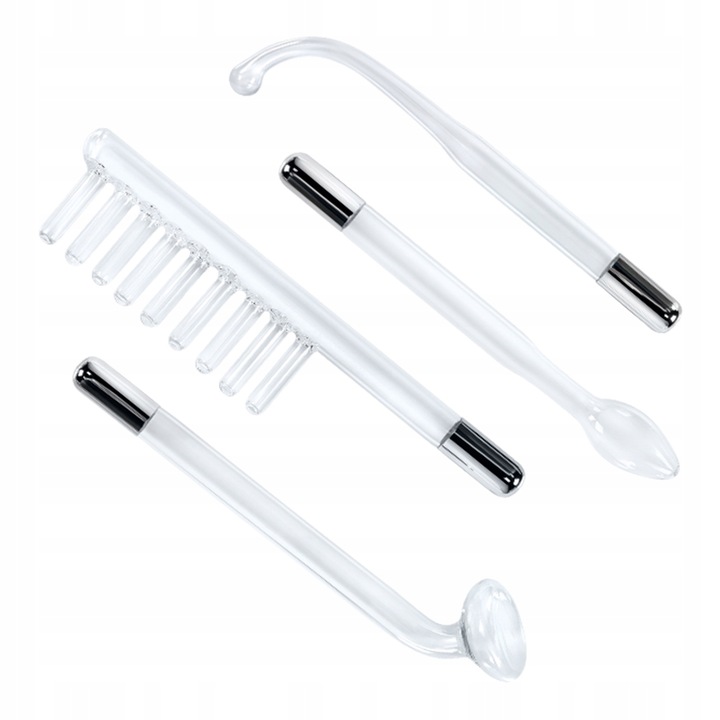 Rubica Darsonval Urządzenie Kosmetyczne + 4 Peloty do Skóry Twarzy Głowy