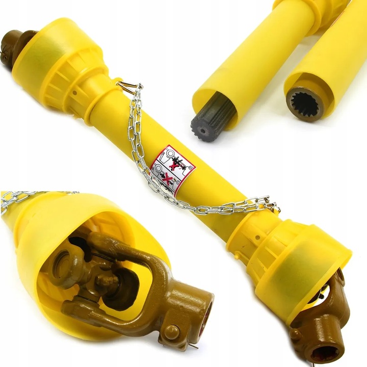 WAŁEK FREZOWANY WOM 75 HARTOWANY PRZEKAŹNIKA MOCY FREZ DO CIĄGNIKA