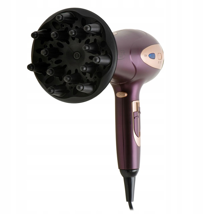 SUSZARKA DO WŁOSÓW Z JONIZACJĄ 2400W Zimny nawiew + Koncentrator i