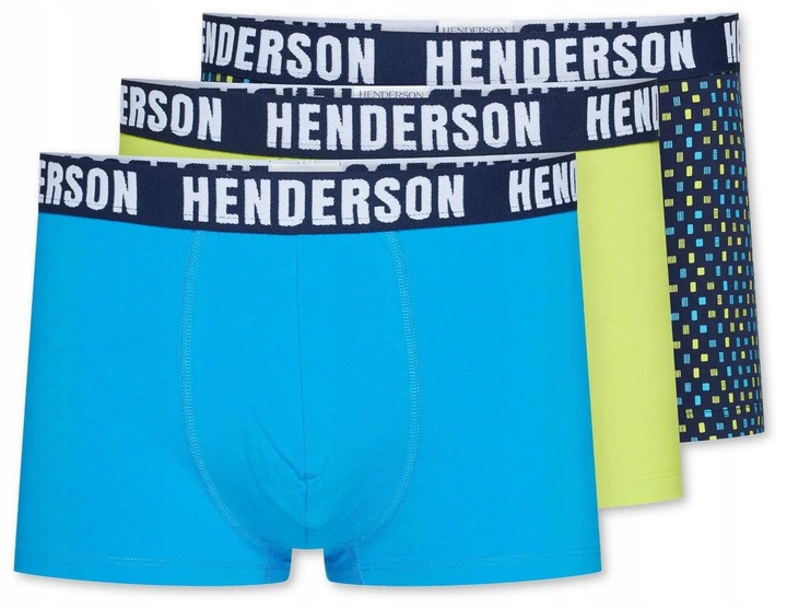 Szorty męskie Henderson Jet 3-pak – krótsza nogawka L