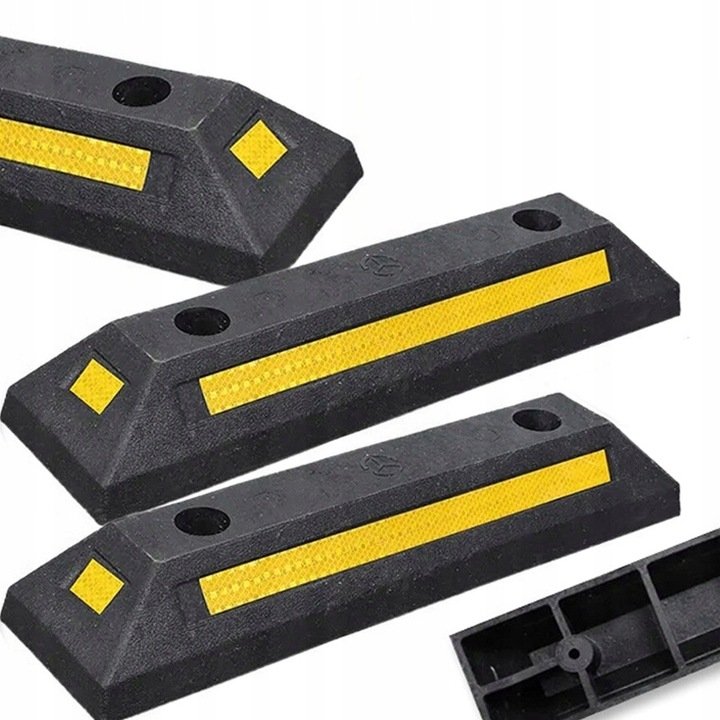 2x SEPARATOR ODBOJNIK PARKINGOWY OGRANICZNIK ODBOJNIK NAJAZD ZESTAW