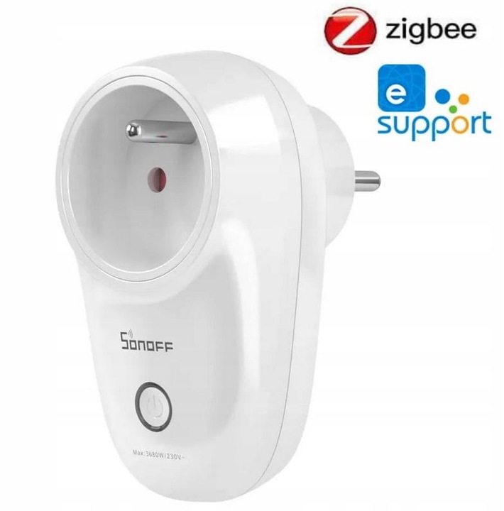 Gniazdko ZigBee Sonoff eWeLink S26ZB Inteligentne gniazdko Typ E 10A