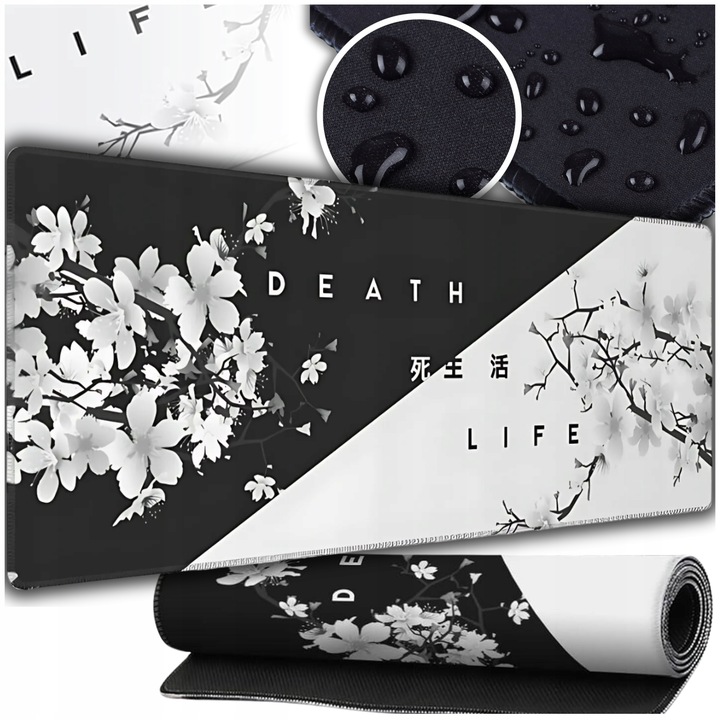 PODKŁADKA POD MYSZ MYSZKĘ I KLAWIATURĘ DUŻA GAMINGOWA 90X40CM NA BIURKO XXL