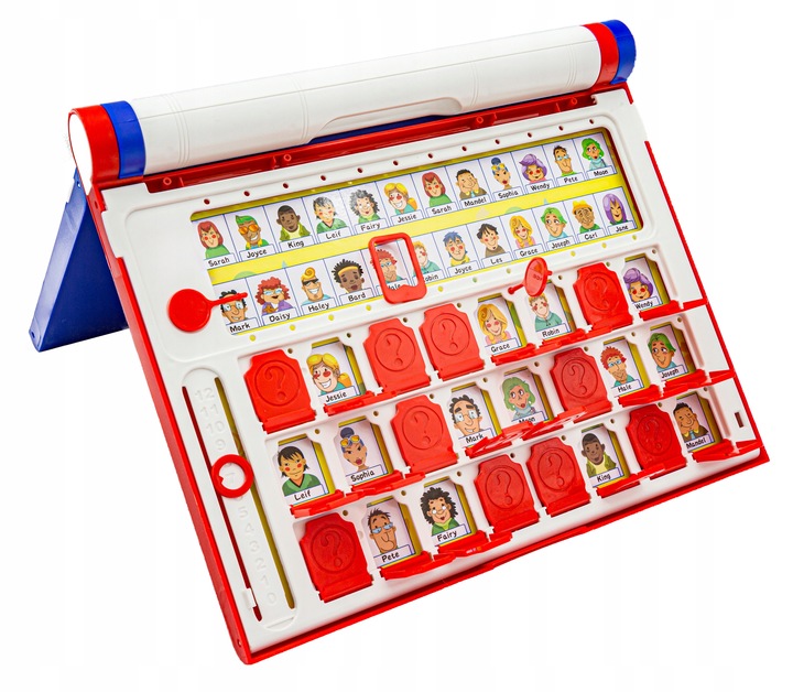 Gra Planszowa Towarzyska Pamięciowa Zgadnij Kto ? WHO IS IT? Detektyw