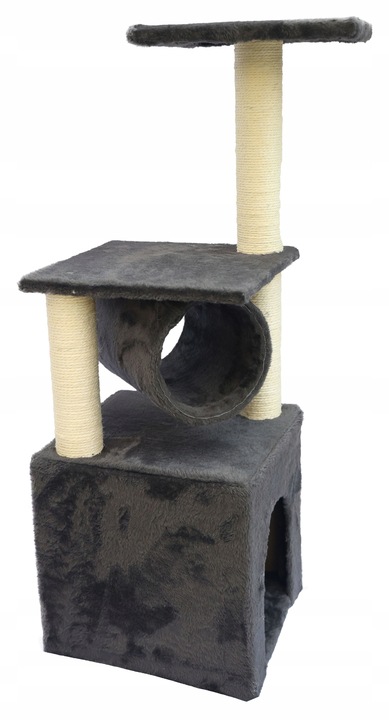 DRAPAK DLA KOTA WIEŻA LEGOWISKO do leżenia DOMEK Budka 4 Poziomy Tuba