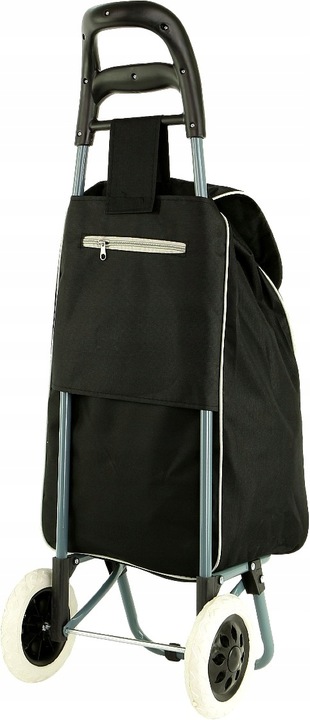 WÓZEK NA ZAKUPY TORBA ZAKUPOWA NA KOŁACH WÓZEK STELAŻ + TORBA BAGIA WÓZKI