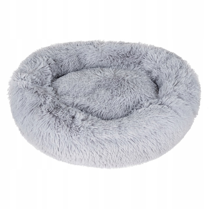 LEGOWISKO WŁOCHATE DLA PSA SZARE 22759