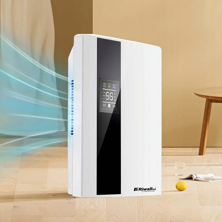 OSUSZACZ POWIETRZA POCHŁANIACZ WILGOCI 65W 1,8L RIWALL ROS-01
