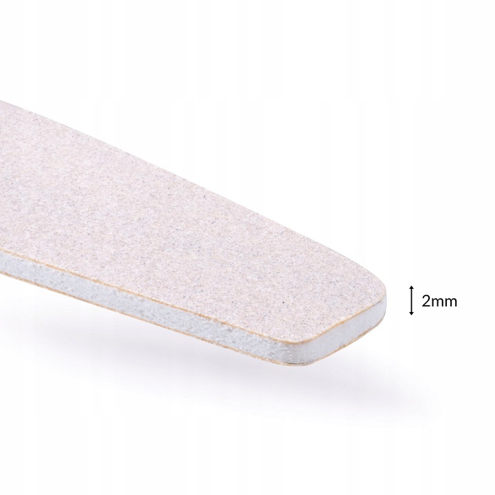 Pilnik do Paznokci Łódka Półksiężyc 100/180 Slim Zestaw 50 szt Aba Group